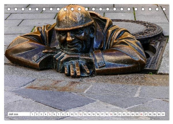 Produktbild: Bratislava die slowakische Sch&ouml;nheit (Tischkalender 2026 DIN A5 quer), CALVENDO Monatskalender