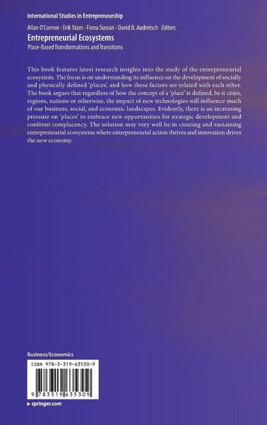 Produktbild: Entrepreneurial Ecosystems