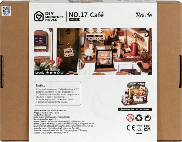 Produktbild: Book Nook DIY B&uuml;cherecke NO.17 Caf&eacute;