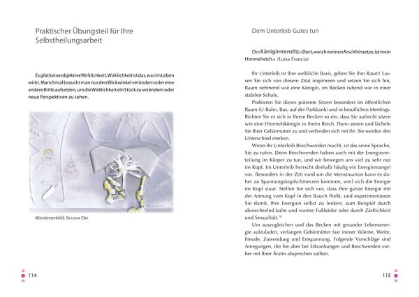 Produktbild: Die "gl&uuml;ckliche" Geb&auml;rmutter: Innere Bilder &ndash; selbstheilende Kraft bei Unterbauchbeschwerden