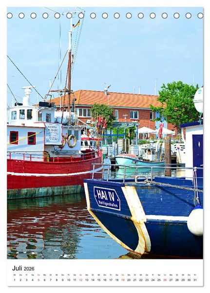 Produktbild: Heiligenhafen Ein Spaziergang (Tischkalender 2026 DIN A5 hoch), CALVENDO Monatskalender