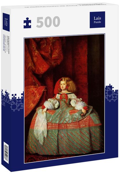 Lais Puzzle Diego Velázquez - Porträt der Infantin Margarita als junges Mädchen 500 Teile