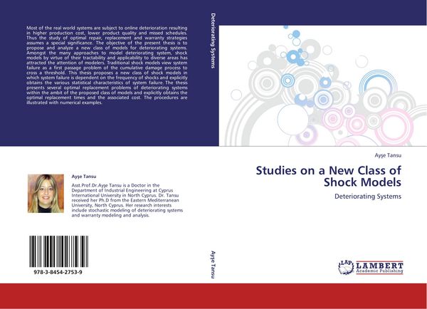Produktbild: Studies on a New Class of Shock Models