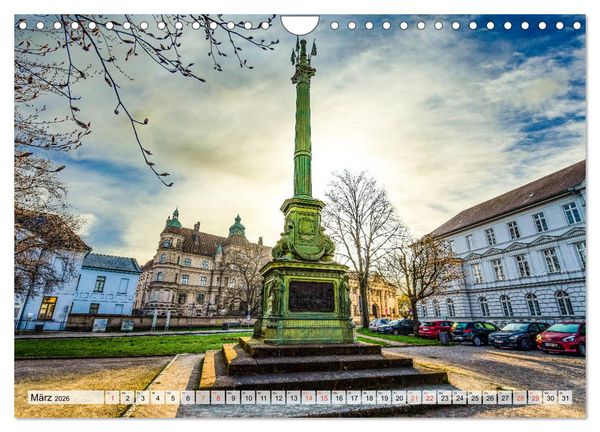 Produktbild: G&uuml;strow Impressionen (Wandkalender 2026 DIN A4 quer), CALVENDO Monatskalender