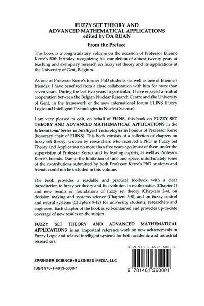 Produktbild: Fuzzy Set Theory and Advanced Mathematical Applications