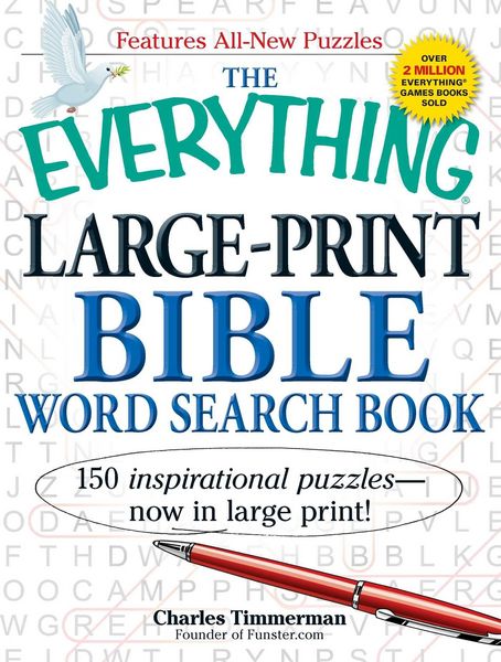 Produktbild: The Everything Large-Print Bible Word Search Book