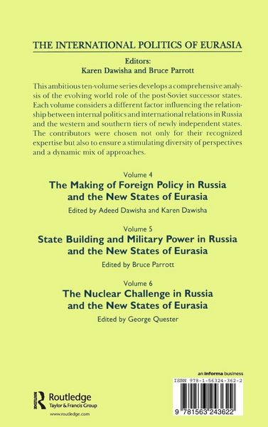 Produktbild: The International Politics of Eurasia