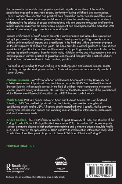 Produktbild: Science and Practice of Youth Soccer
