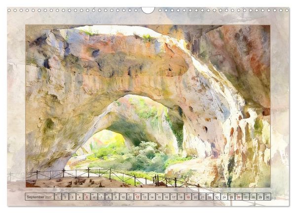 Produktbild: Bulgarien - Balkanstaat mit Schwarzmeerk&uuml;ste (Wandkalender 2027 DIN A3 quer), CALVENDO Monatskalender