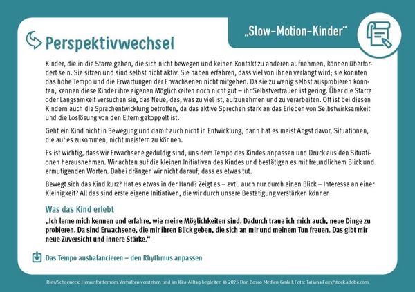 Produktbild: Herausforderndes Verhalten verstehen und im Kita-Alltag begleiten