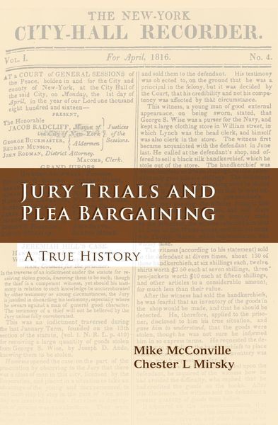 Produktbild: Jury Trials and Plea Bargaining