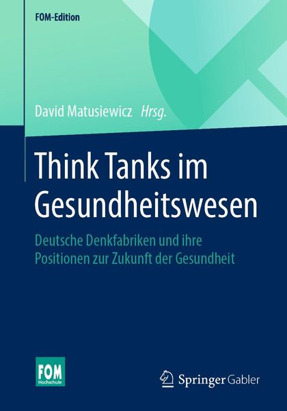 Produktbild: Think Tanks im Gesundheitswesen