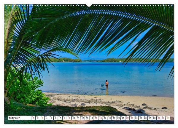 Produktbild: Mauritius - Holiday island in the Indian Ocean (High Quality Premium Wall Calendar 2027 DIN A2 landscape),CALVENDO 12 Month Wall Calendar