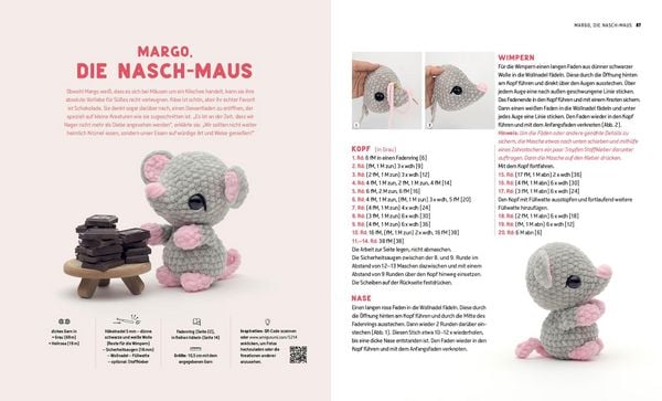 Produktbild: Flauschige Amigurumi-H&auml;kelschule