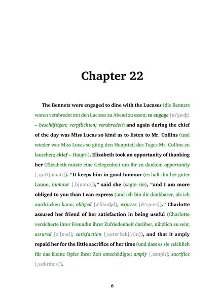 Produktbild: Pride and Prejudice / Stolz und Vorurteil - Hardcover Teil 3 (Buch + MP3-Audio-CD + exklusive Extras) - Frank-Lesemethode