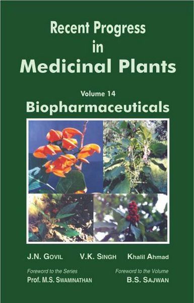 Produktbild: Recent Progress In Medicinal Plants (Biopharmaceuticals)