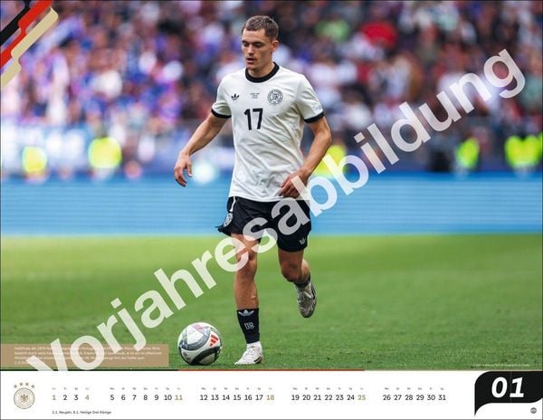 Produktbild: DFB M&auml;nner Posterkalender 2027