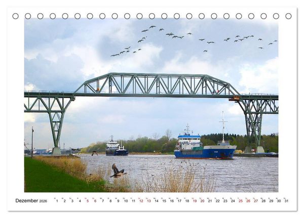 Produktbild: Zwischen Hochdonn & Brunsb&uuml;ttel: P&ouml;tte gucken am Kanal (Tischkalender 2026 DIN A5 quer), CALVENDO Monatskalender