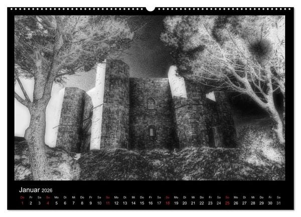 Produktbild: Mystische Orte 2026 (Wandkalender 2026 DIN A2 quer), CALVENDO Monatskalender