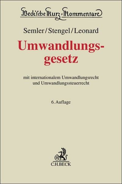 Produktbild: Umwandlungsgesetz. UmwG