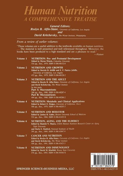 Produktbild: Nutrition and Immunology