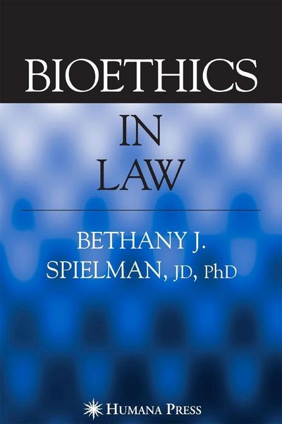 Produktbild: Bioethics in Law