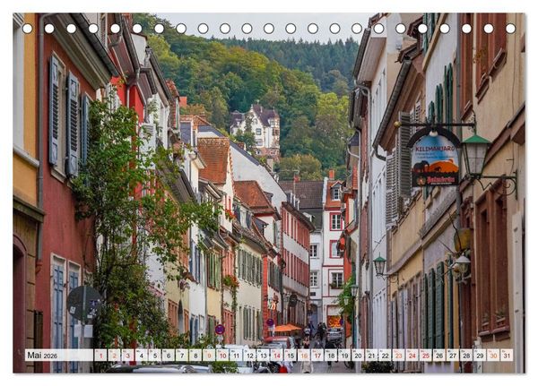 Produktbild: Heidelberg Impressionen (Tischkalender 2026 DIN A5 quer), CALVENDO Monatskalender