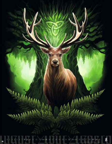 Produktbild: Anne Stokes: Mystic World Posterkalender 2027
