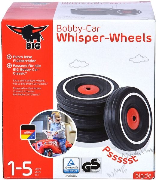BIG Flüsterräder Set für Bobby-Car Classic