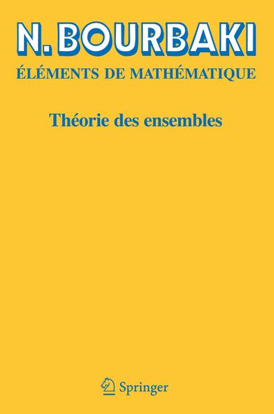 Produktbild: Th&eacute;orie des ensembles