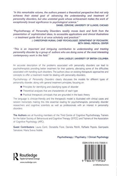 Produktbild: Psychotherapy of Personality Disorders