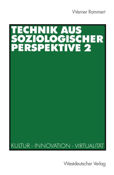 Produktbild: Technik aus soziologischer Perspektive 2