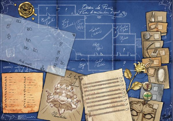 Produktbild: 24 DAYS ESCAPE &ndash; Der Escape Room Adventskalender: Das Phantom der Oper und das unheimliche Theater