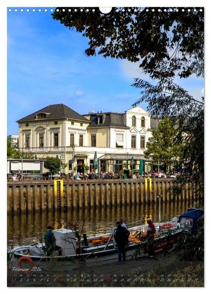 Produktbild: Oldenburg am Wasser (Wandkalender 2026 DIN A3 hoch), CALVENDO Monatskalender
