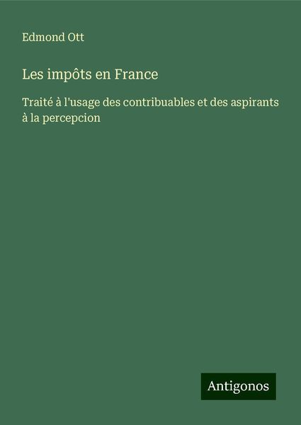 Les impôts en France