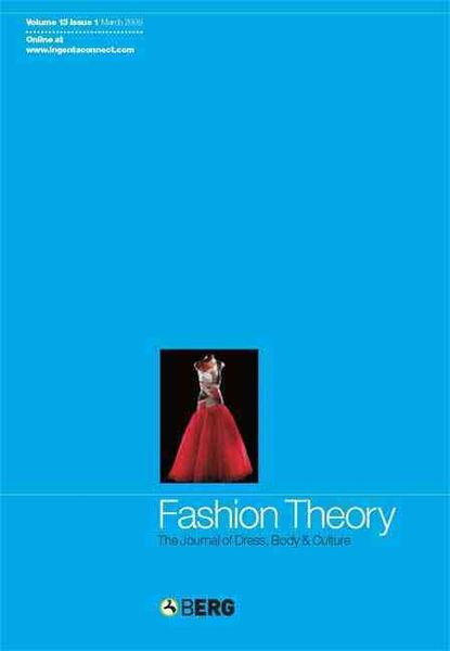 Produktbild: Fashion Theory Volume 13 Issue 1: The Journal of Dress, Body and Culture