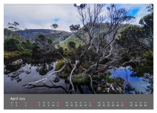 Produktbild: Naturlandschaften Tasmaniens (hochwertiger Premium Wandkalender 2026 DIN A2 quer), Kunstdruck in Hochglanz