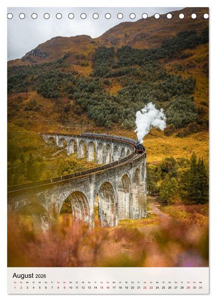 Produktbild: Schottland - Isle of Skye & Umgebung (Tischkalender 2026 DIN A5 hoch), CALVENDO Monatskalender