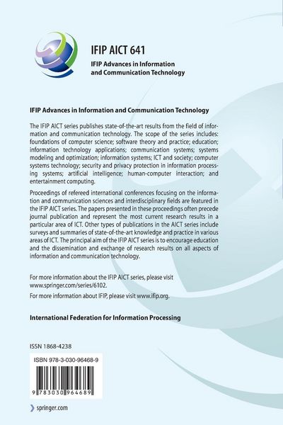 Produktbild: Internet of Things. Technology and Applications