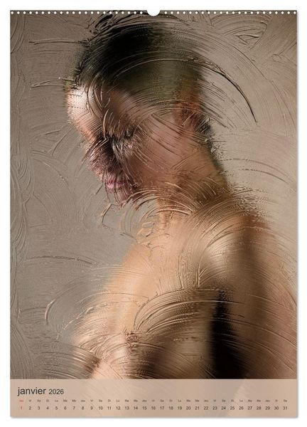 Produktbild: L'art du nu (Calendrier mural 2026 DIN A2 horizontal), CALVENDO calendrier mensuel