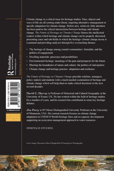Produktbild: The Future of Heritage as Climates Change
