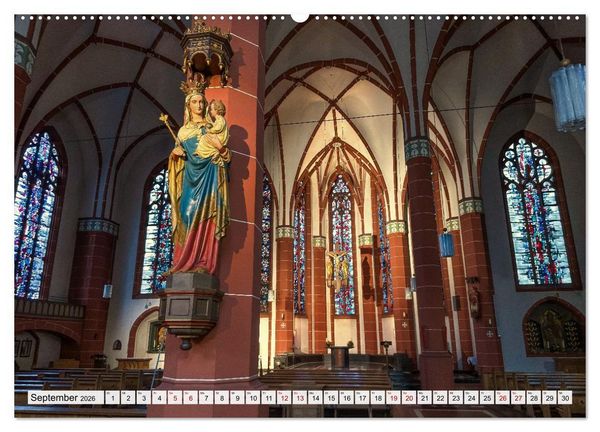 Produktbild: Bonner Kirchen (hochwertiger Premium Wandkalender 2026 DIN A2 quer), Kunstdruck in Hochglanz