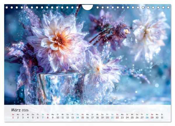 Produktbild: Florale Kompositionen (Wandkalender 2026 DIN A4 quer), CALVENDO Monatskalender