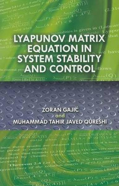Produktbild: Lyapunov Matrix Equation in Sy
