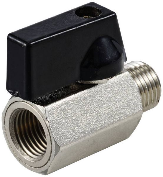 Produktbild: TRU COMPONENTS TC-304SM-FM1/2G TC-12770388 Standard-Kugelhahn Innengewinde: G1/2" Au&szlig;engewinde: G1/2" 16 bar (max) 1 St.