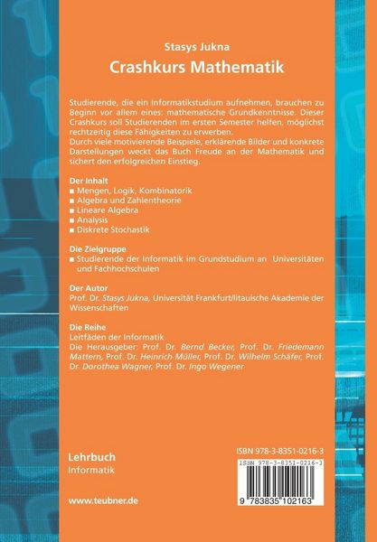 Produktbild: Crashkurs Mathematik