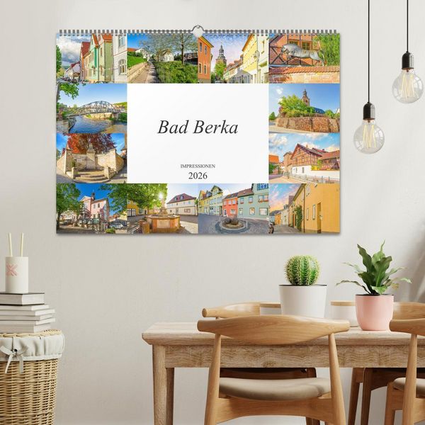Produktbild: Bad Berka Impressionen (Wandkalender 2026 DIN A2 quer), CALVENDO Monatskalender