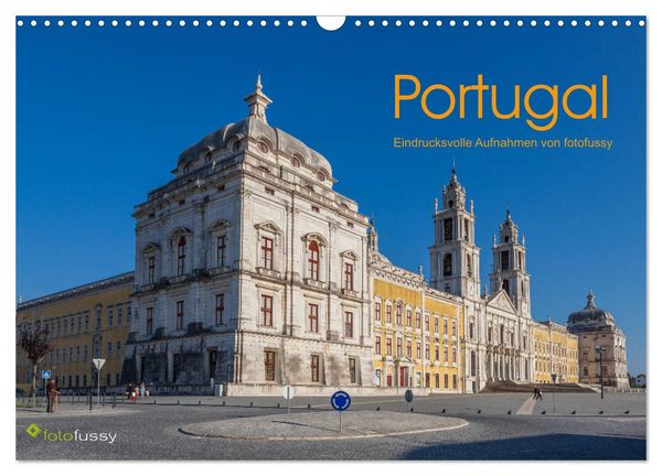 Produktbild: Portugal - Eindrucksvolle Aufnahmen von fotofussy (Wandkalender 2026 DIN A3 quer), CALVENDO Monatskalender