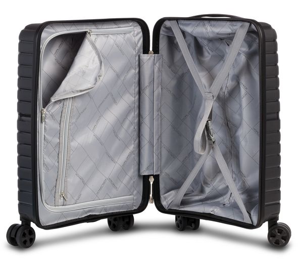 Produktbild: Worldpack Trolley Handgep&auml;ck Dallas 50 cm, Koffer mit 360&deg; Doppelrollen, TSA-Schloss & Laptopfach, Reisekoffer 38L