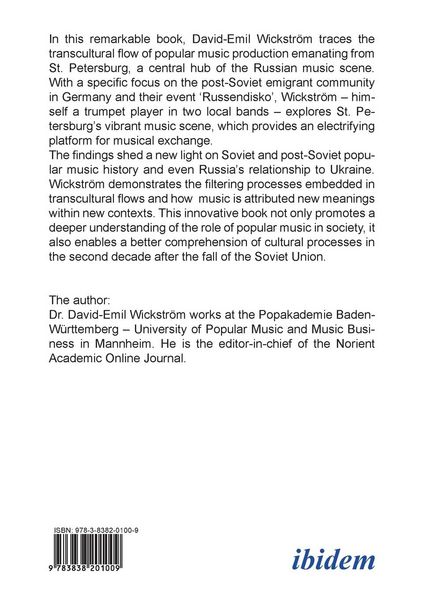 Produktbild: Rocking St. Petersburg - Transcultural Flows and Identity Politics in Post-Soviet Popular Music